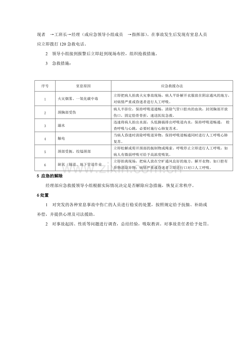 窒息事故应急预案.doc_第2页