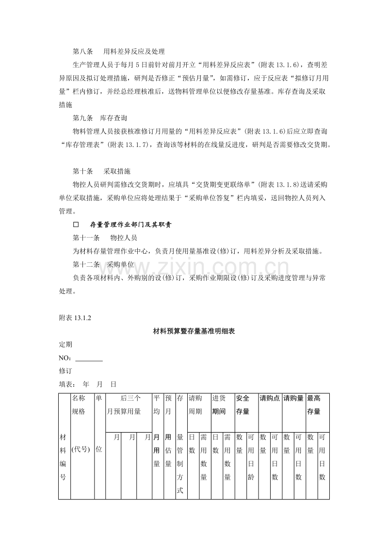 库存量管理作业细则.doc_第2页