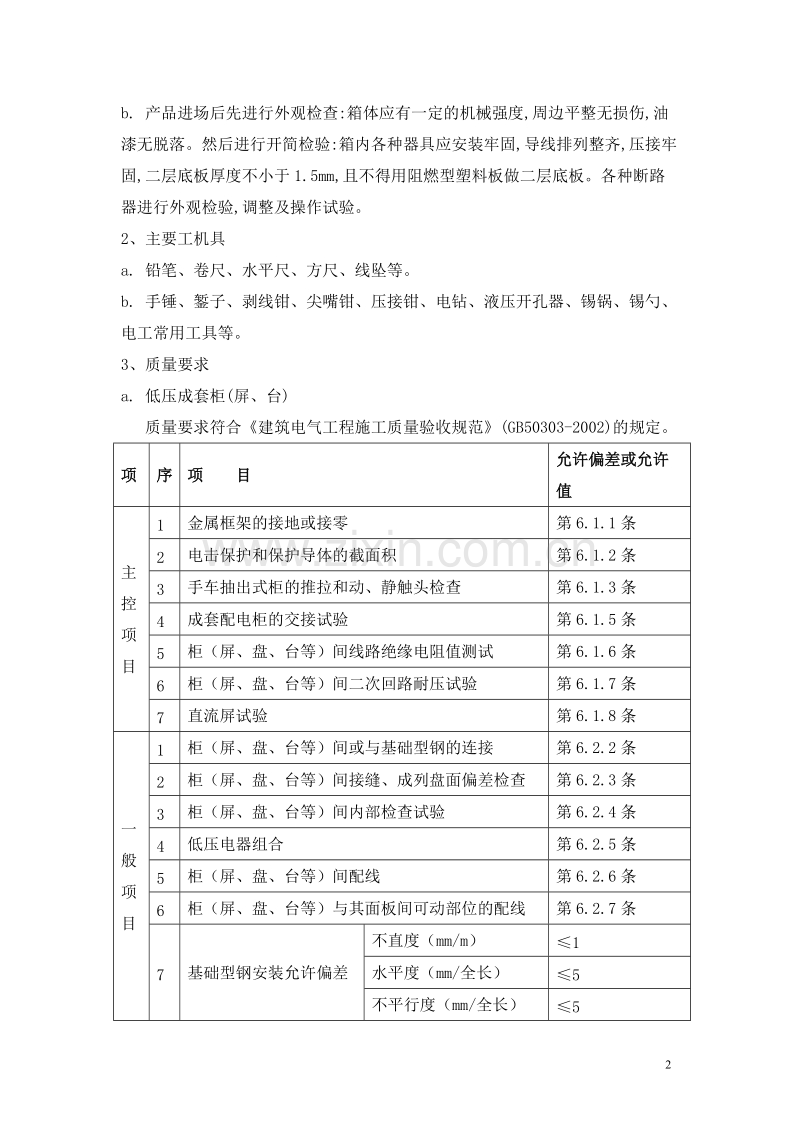 电气工程施工组织设计.doc_第2页