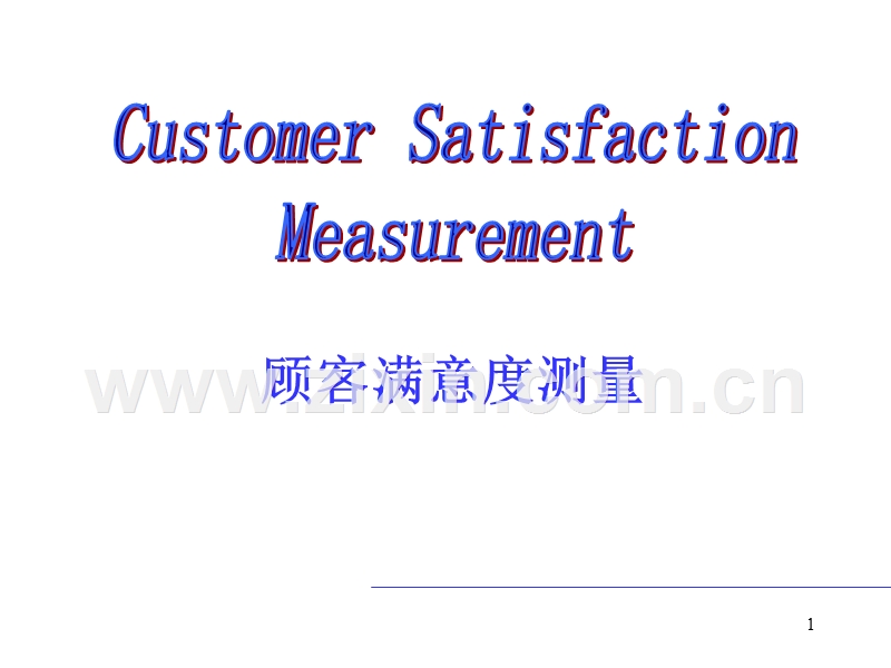 顾客满意度测量.PPT_第1页