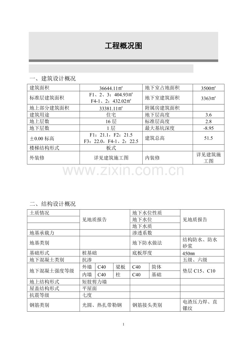 高层的施工组织设计.doc_第1页