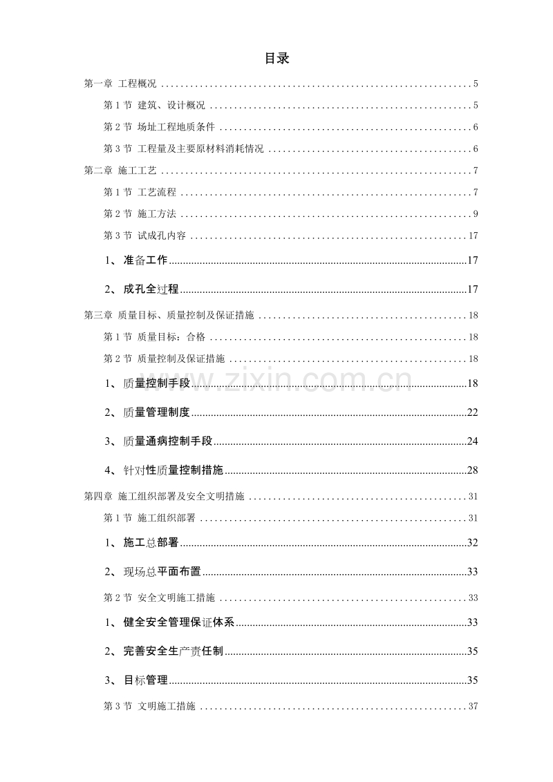 桩基工程施工组织设计方案.doc_第1页