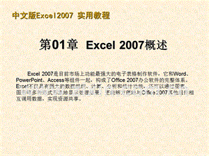 Excel2007实用教程.ppt