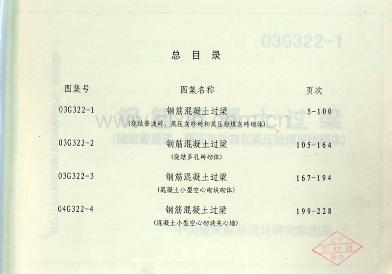 G322-1~4 钢筋混凝土过梁(2004年合订本).pdf_第2页