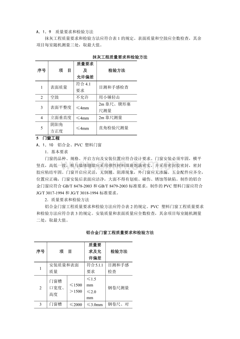 DB33∕1022-2005 浙江省家庭装饰装修工程质量规范.doc_第3页