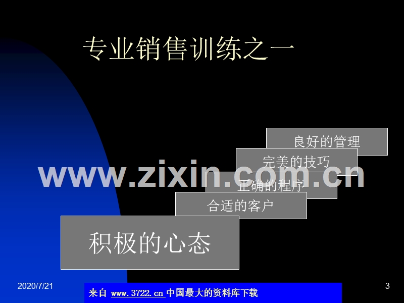 销售素质提升与卓越客户管理.ppt_第3页