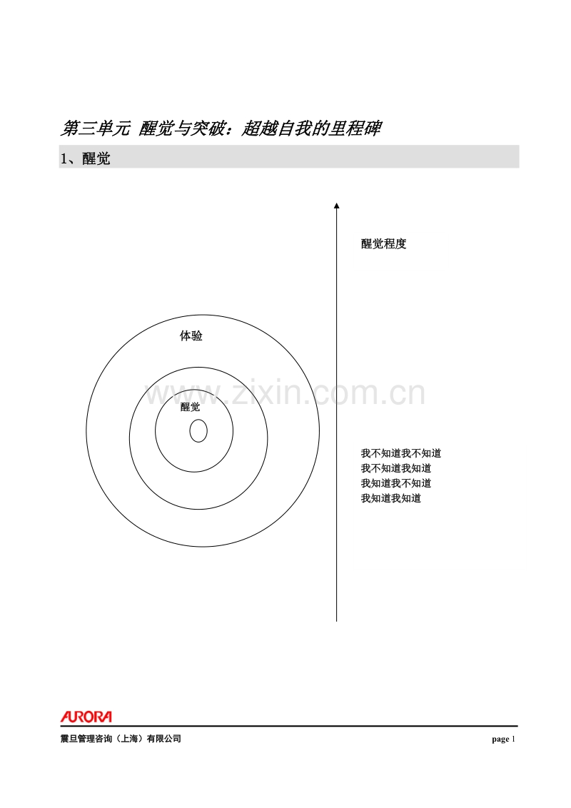 市场营销醒觉与突破：超越自我的里程碑.DOC_第1页