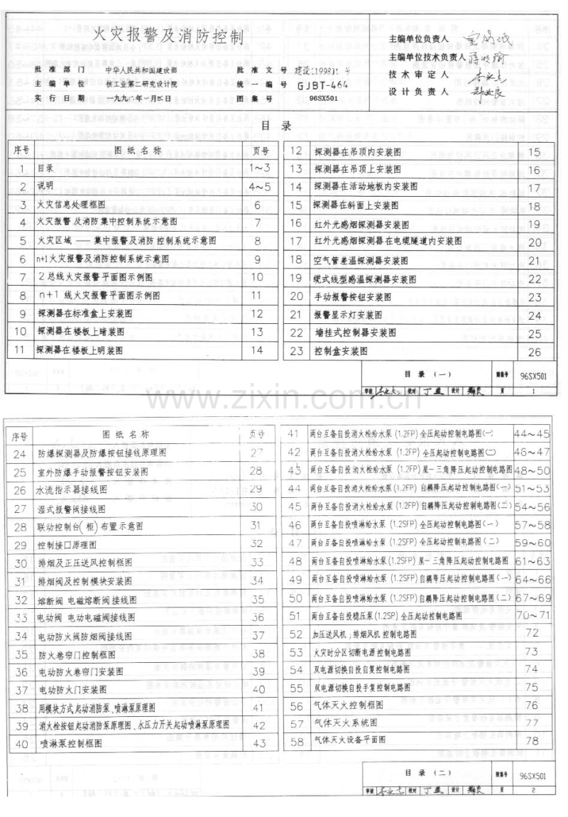 96SX501 火灾报警及消防控制.pdf_第2页