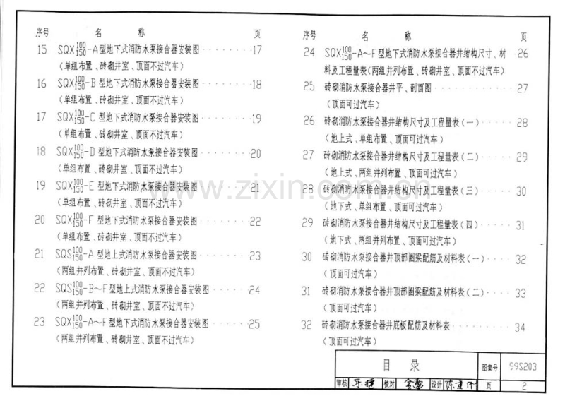 99S203 消防水泵接合器安装图.pdf_第3页