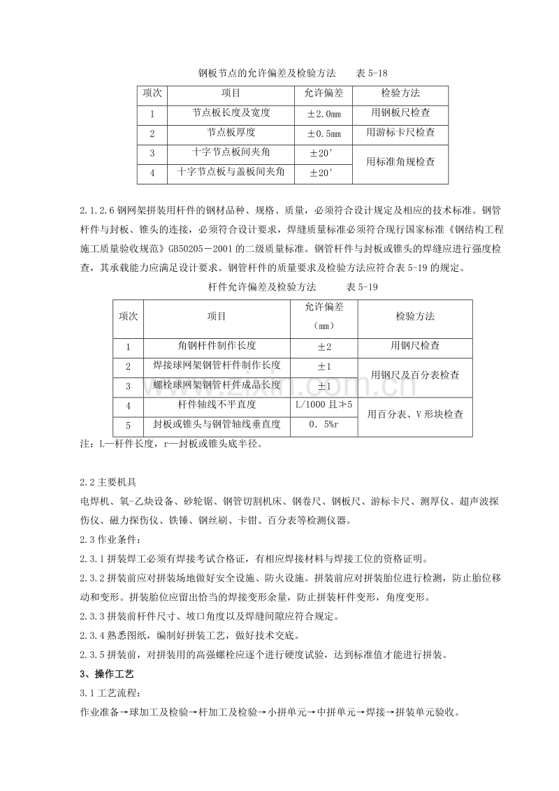 钢网架结构拼装分项工程质量管理.doc_第3页