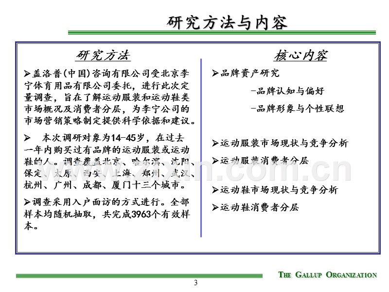 盖洛普《北京李宁体育用品有限公司市场现状与消费者分层研究.PPT_第3页