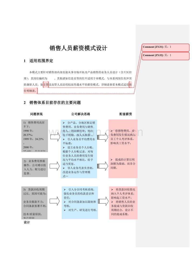 销售人员薪资模式设计.doc_第1页