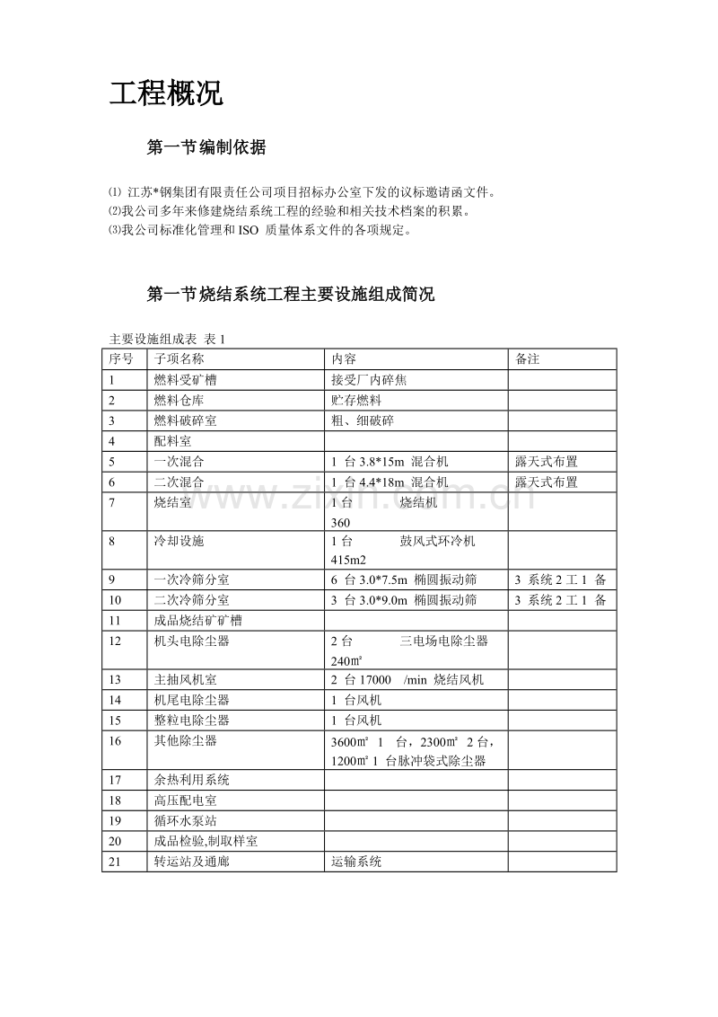 江苏某钢厂烧结机安装施工组织设计.doc_第3页