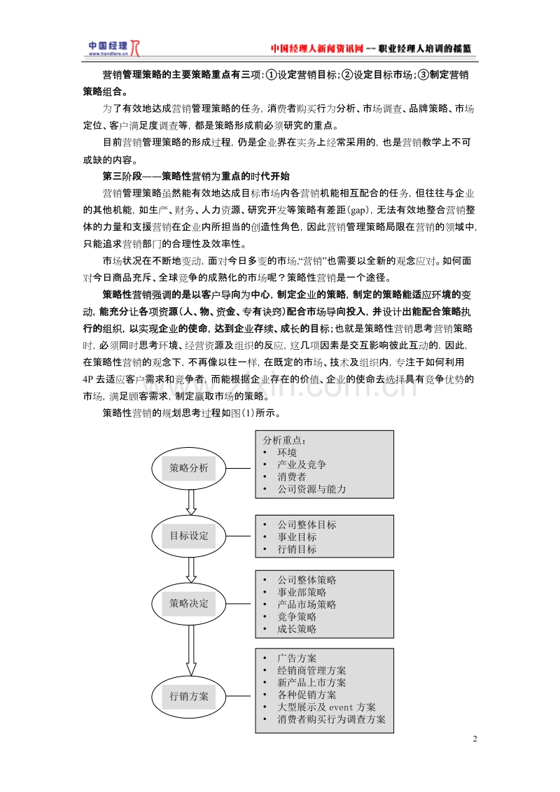 商战利剑年度策略性营销规划.doc_第2页