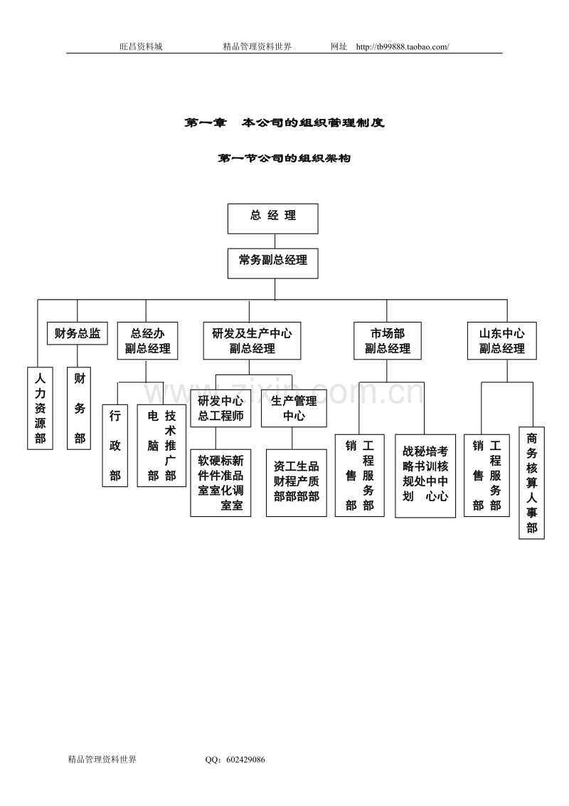 大型IT企业组织管理制度.doc_第1页