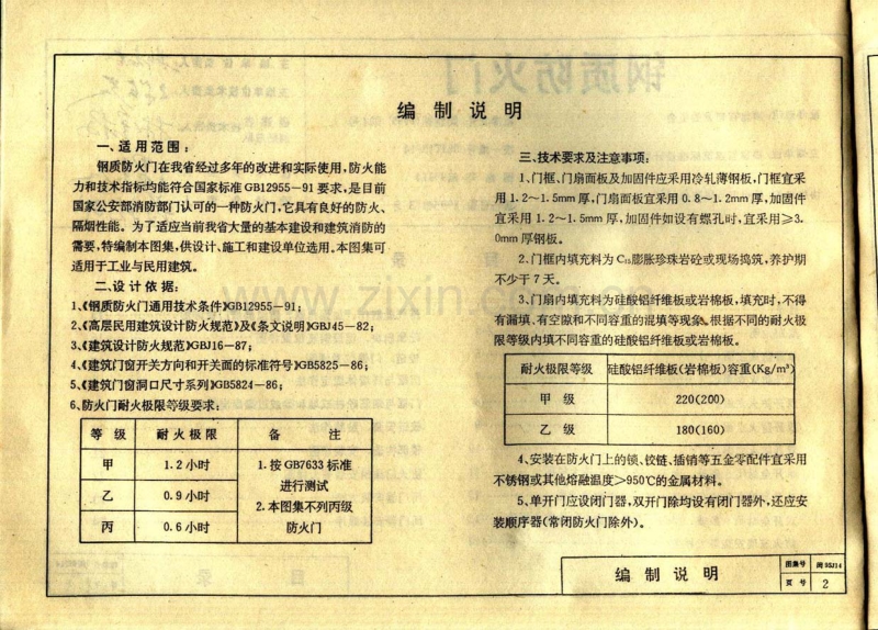 闽95J14 钢质防火门.pdf_第3页