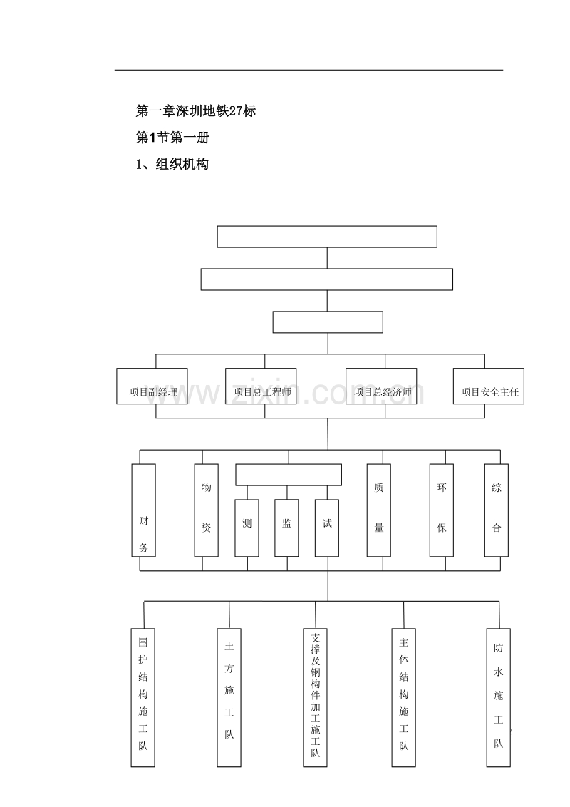 深圳某段地铁投标施工组织设计.doc_第2页