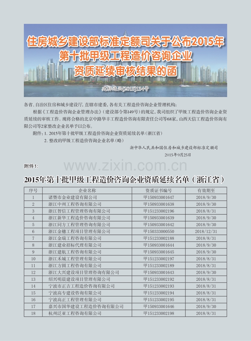 (2015年第10期)浙江造价信息.pdf_第2页