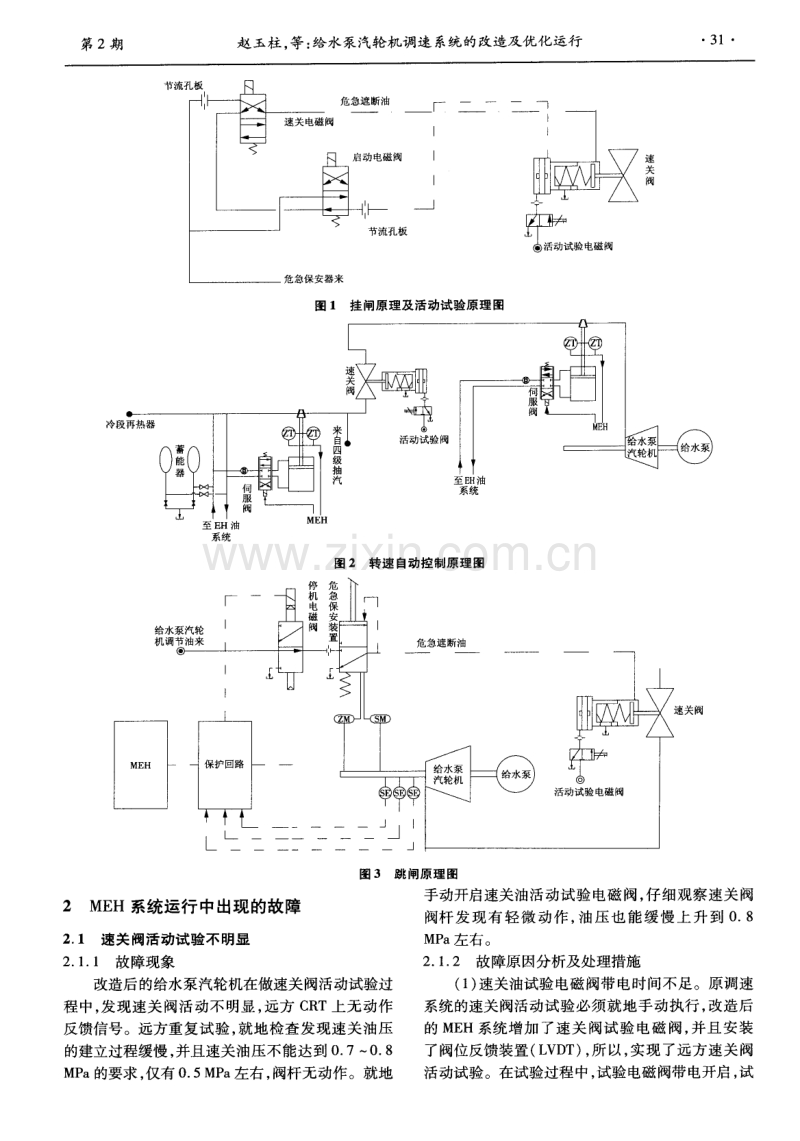 给水泵汽轮机调速系统的改造及优化运行.pdf_第2页