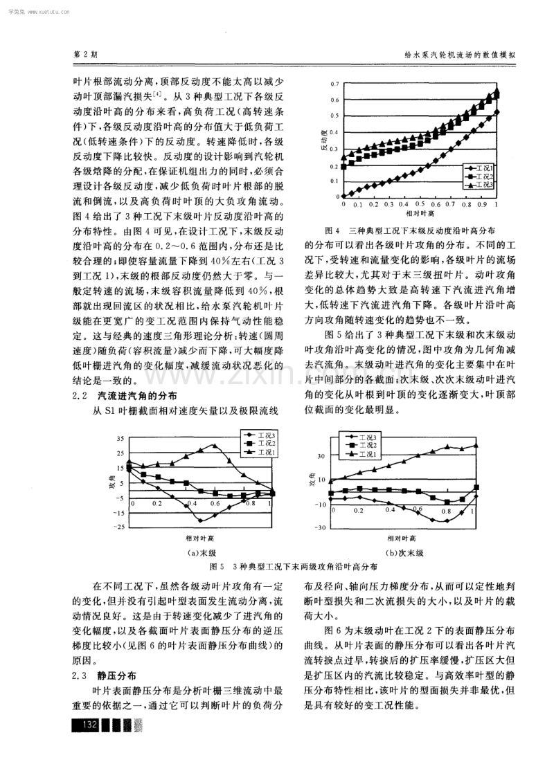 给水泵汽轮机流场的数值模拟.pdf_第3页