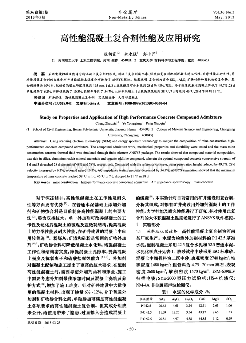 商陛能混凝土复合剂性能及应用研究.pdf_第1页