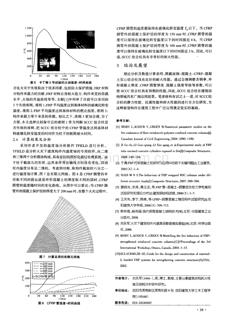 新型圆截面钢-混凝土-CFRP-混凝土实心组合柱及其耐火性能.pdf_第3页