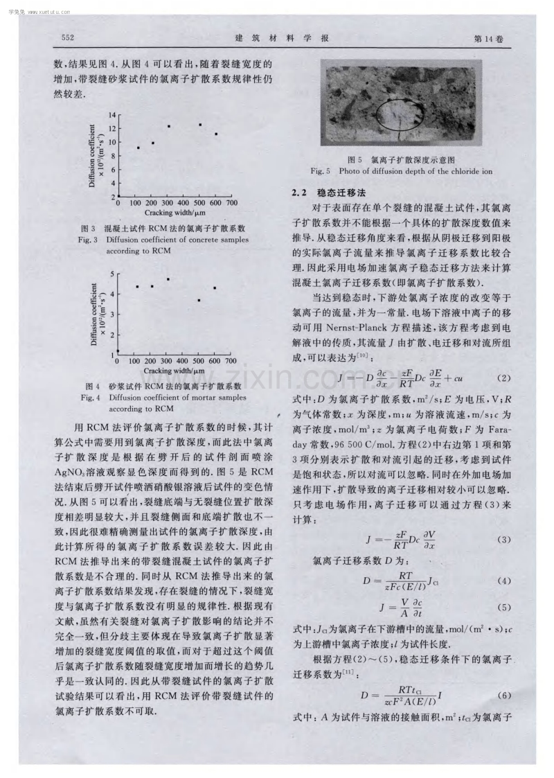 预置表面裂缝对混凝土中氯离子传输的影响.pdf_第3页