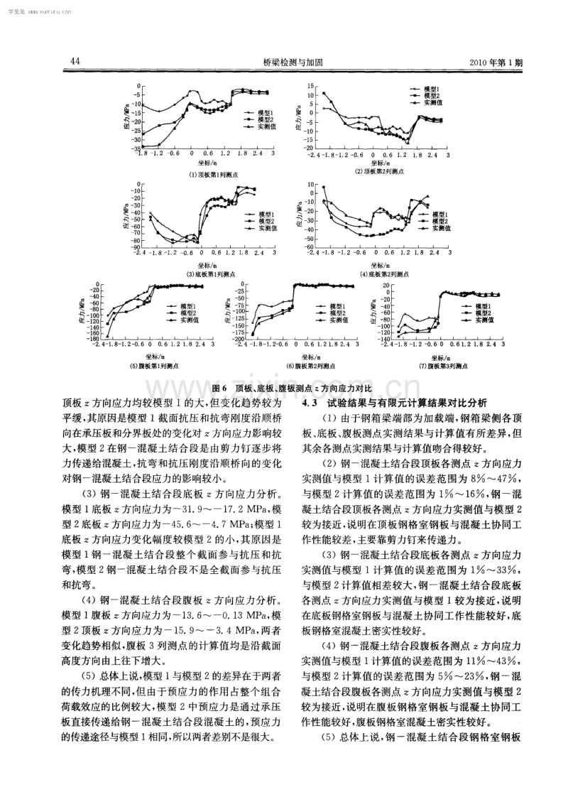 斜拉桥主梁钢-混凝土结合段受力分析和传力机理研究.pdf_第3页