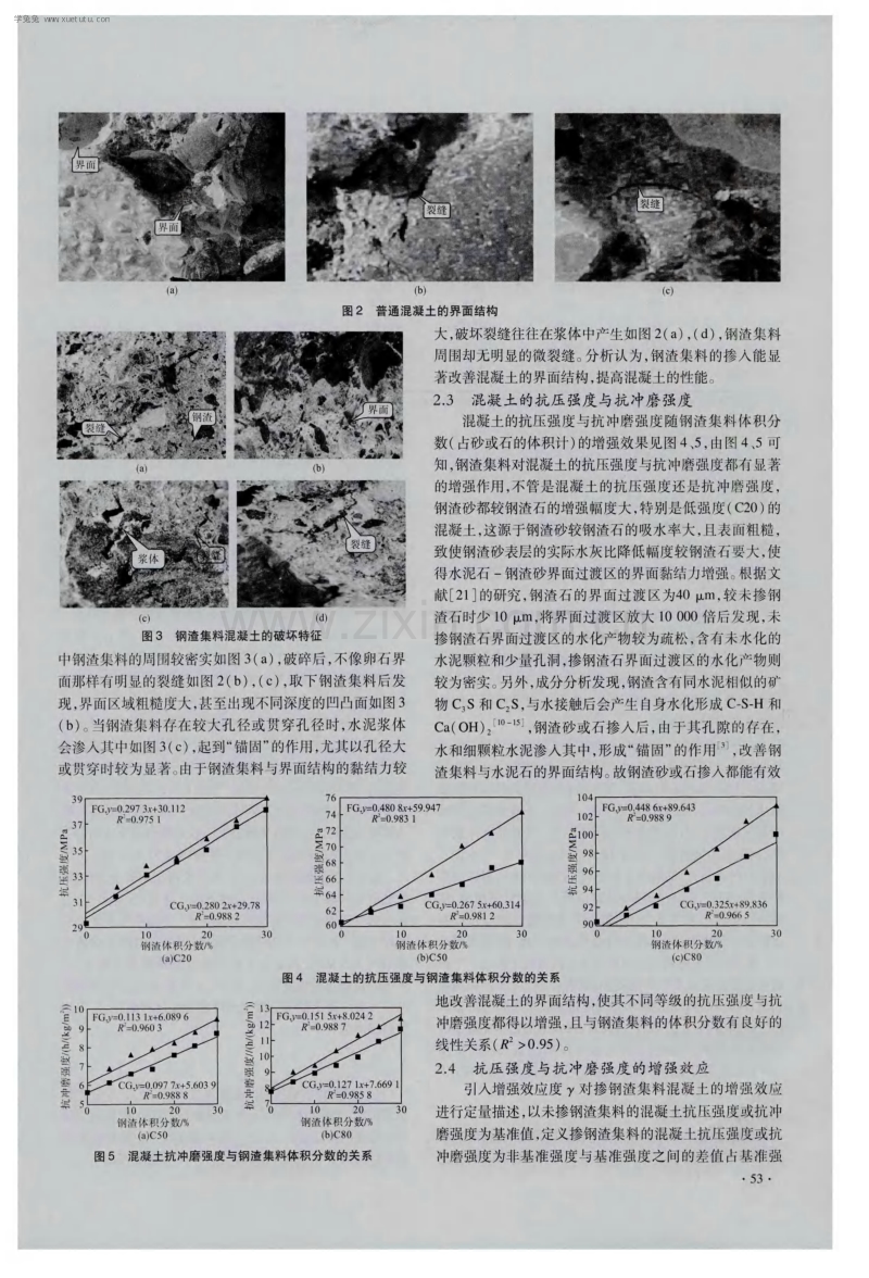 钢渣集料的形貌及对混凝土力学性能的增强效应.pdf_第3页