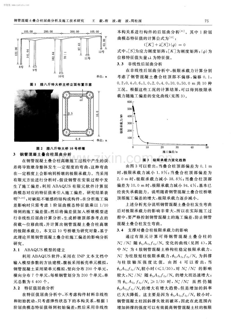 钢管混凝土叠合柱屈曲分析及施工技术研究.pdf_第2页