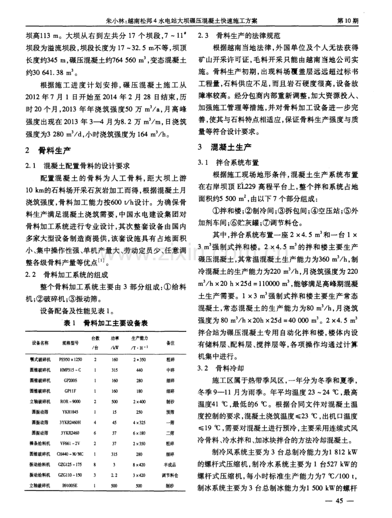 越南松邦4水电站大坝碾压混凝土快速施工方案.pdf_第2页