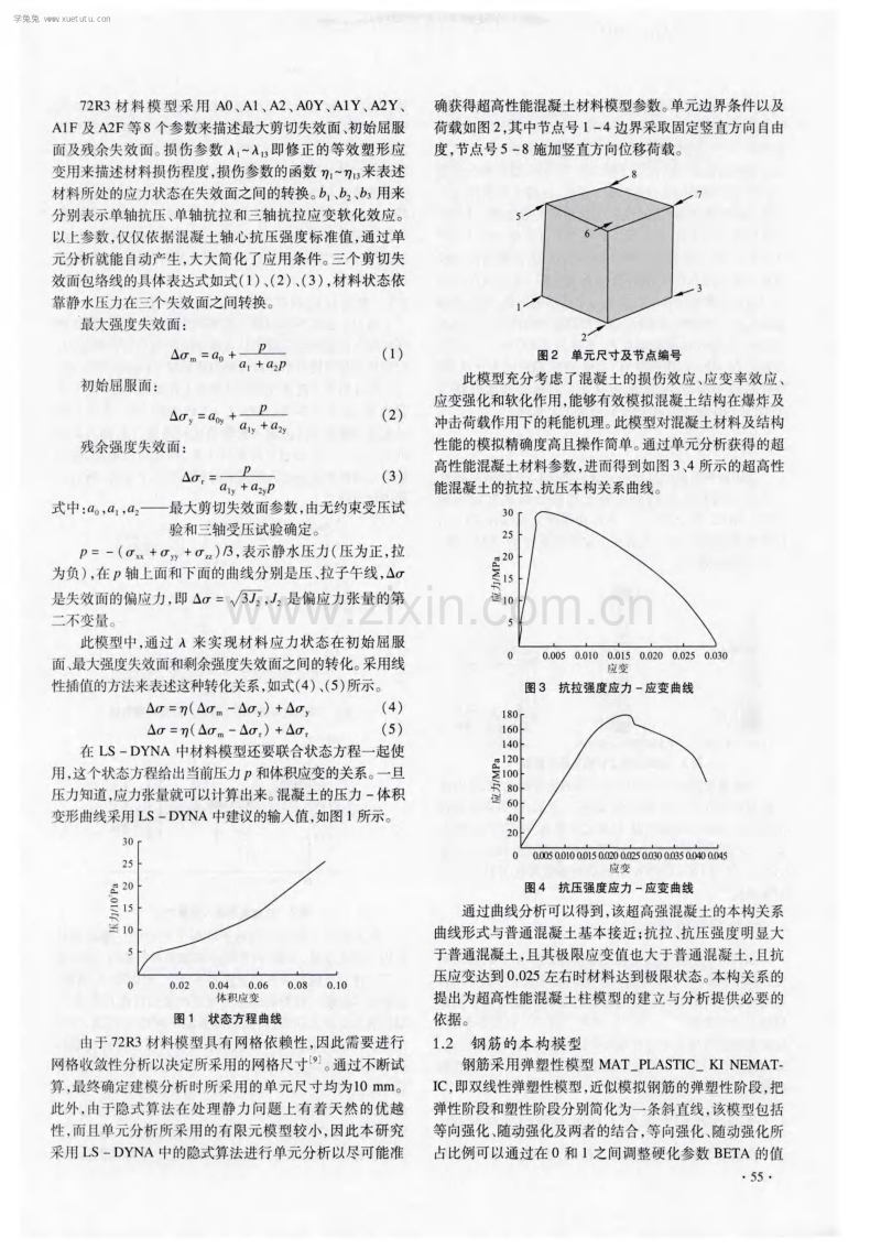 爆炸荷载作用下超高性能钢筋混凝土柱的耗能机理研究.pdf_第2页