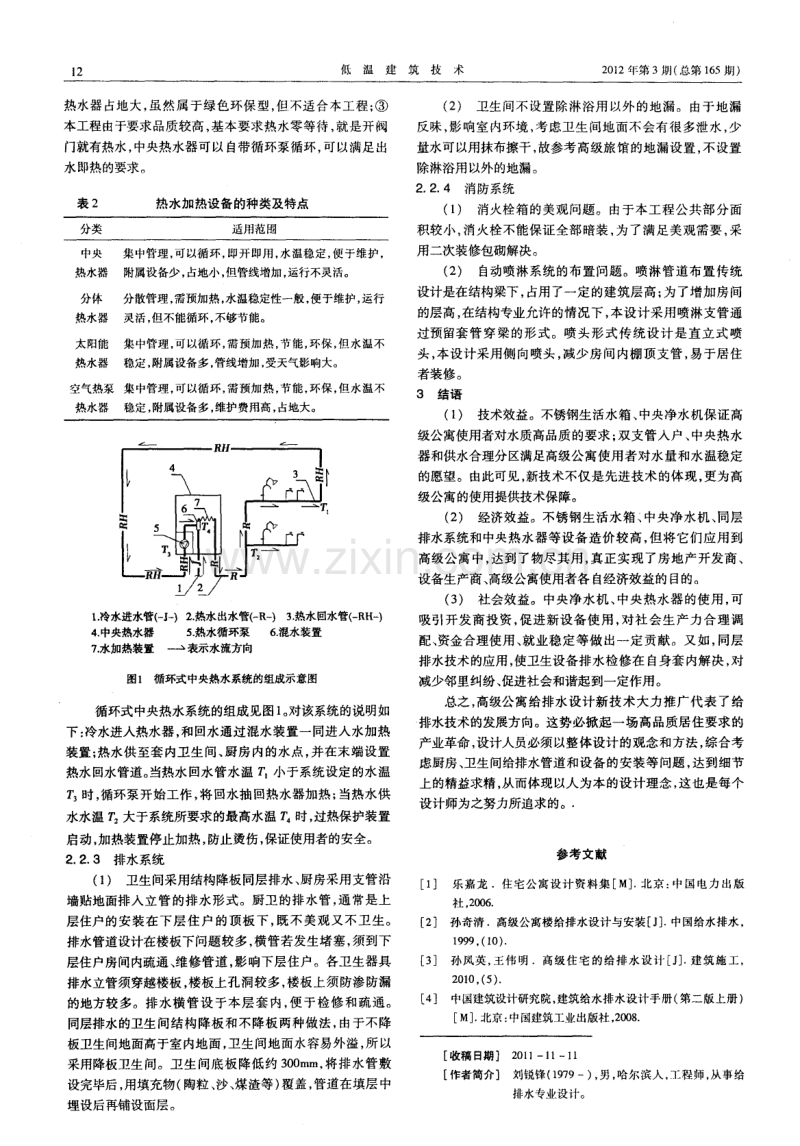 浅谈高级公寓给排水设计的新技术.pdf_第2页