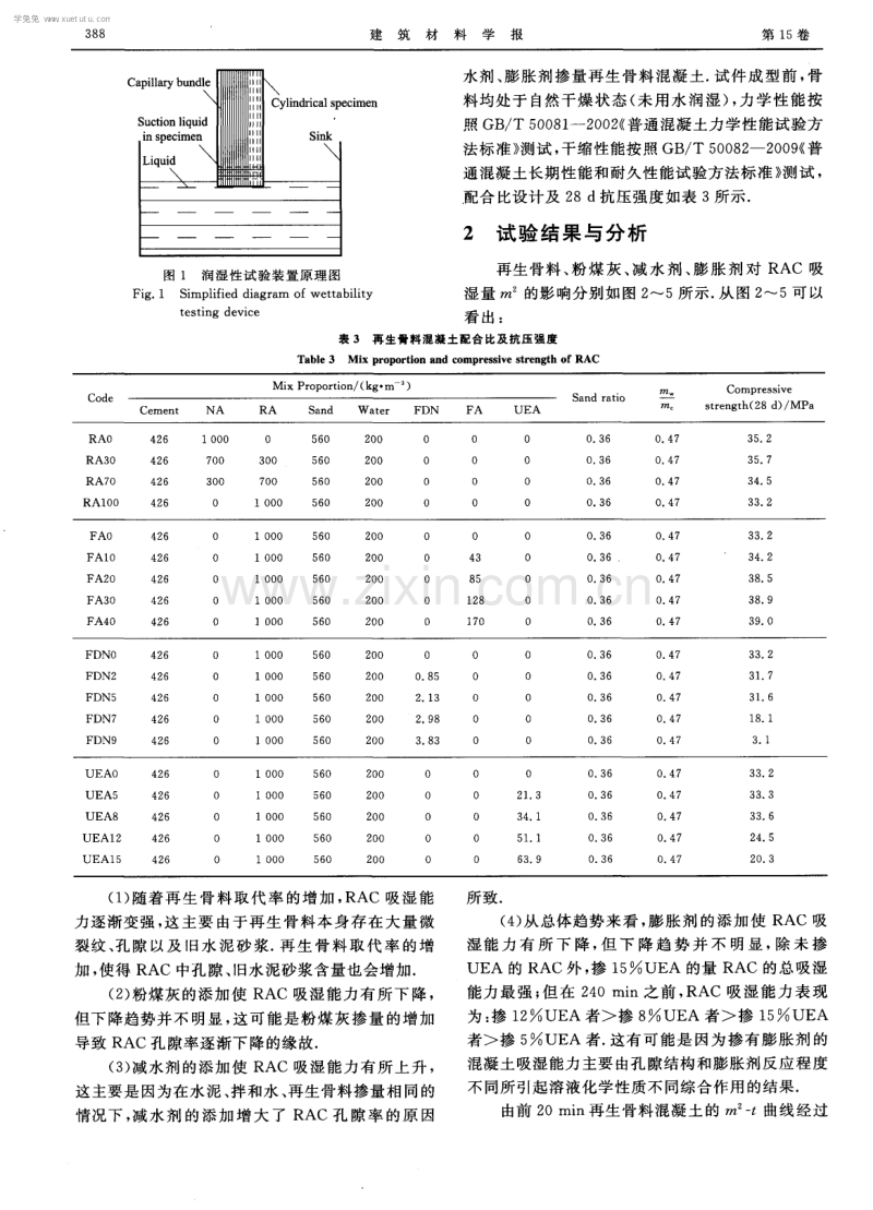 再生骨料混凝土吸湿性能及对干燥收缩的影响.pdf_第3页