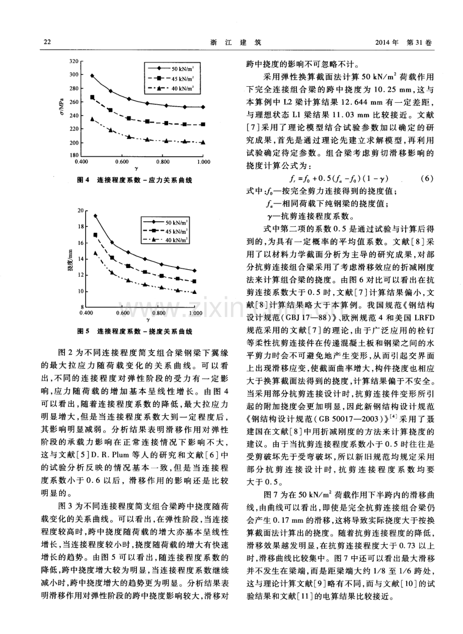 考虑滑移效应的钢-混凝土组合梁非线性有限元分析.pdf_第3页