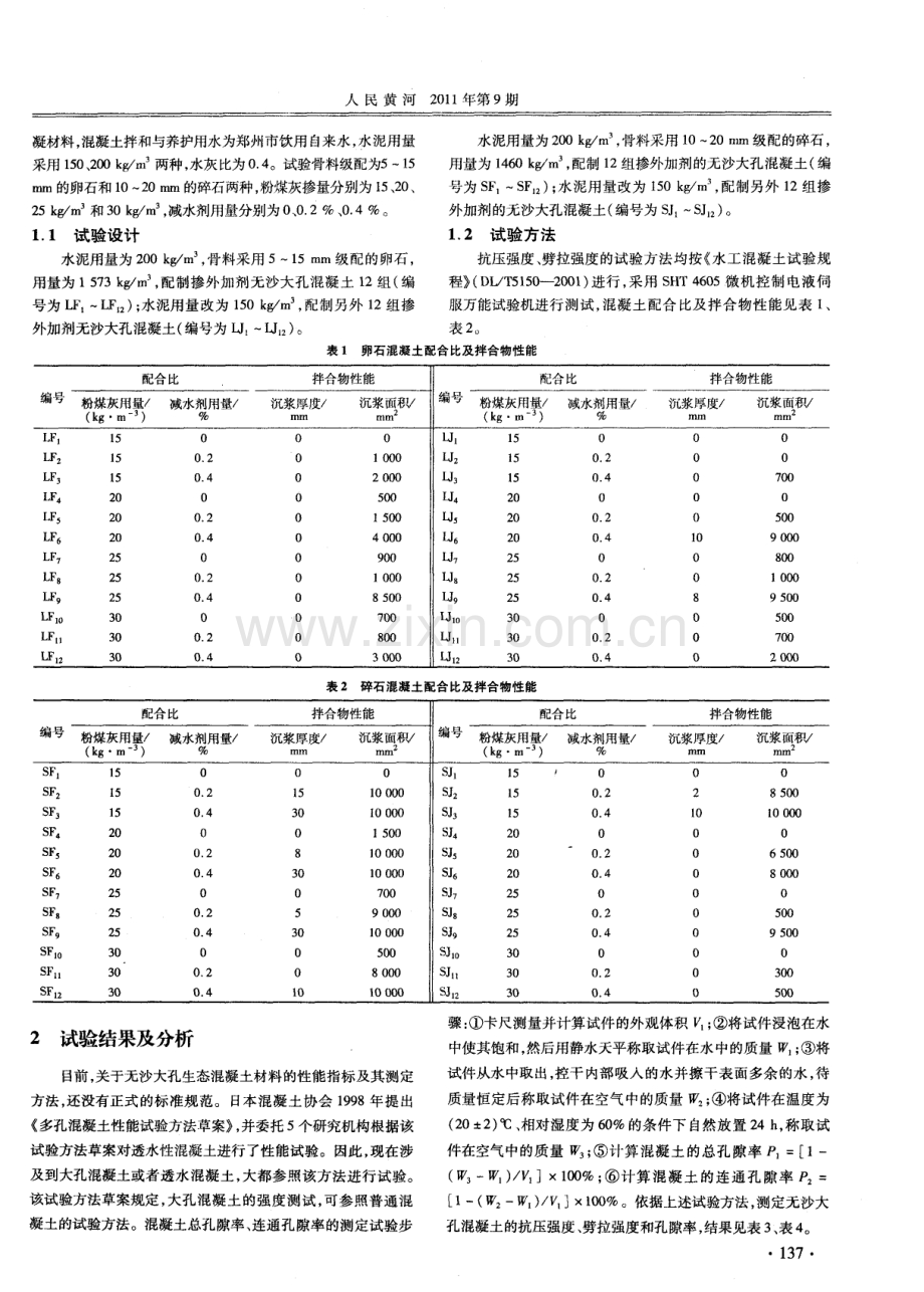 外加剂对无沙大孔生态混凝土性能的影响.pdf_第2页