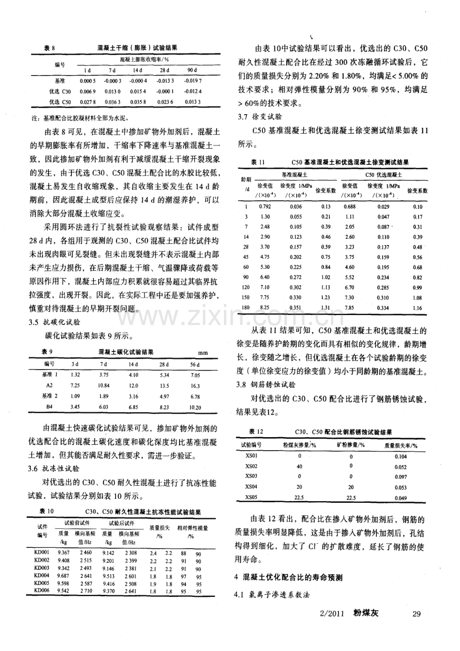 客运专线耐久性混凝土配合比优化设计研究.pdf_第3页