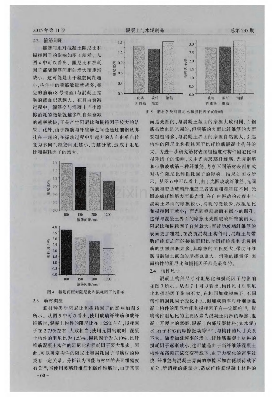 纤维筋混凝土的阻尼特性影响因素分析.pdf_第3页