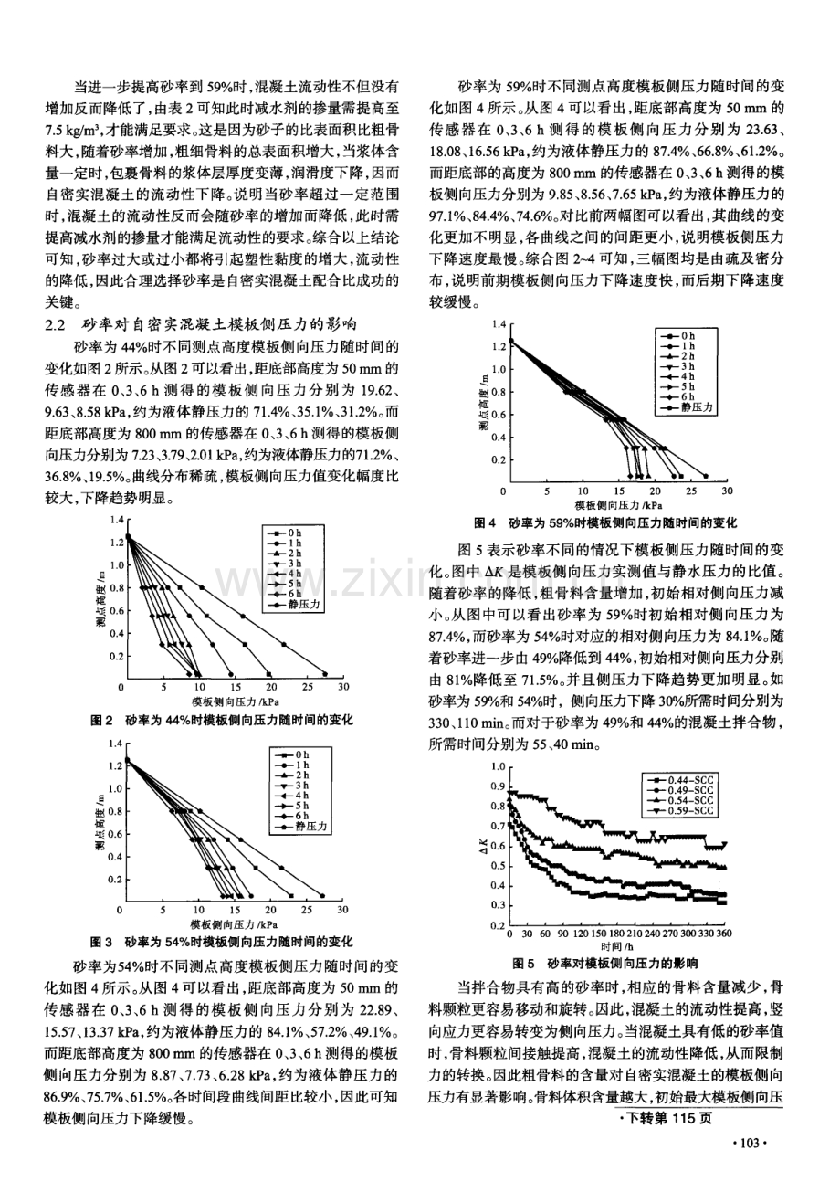 砂率对自密实混凝土工作性能的影响.pdf_第3页