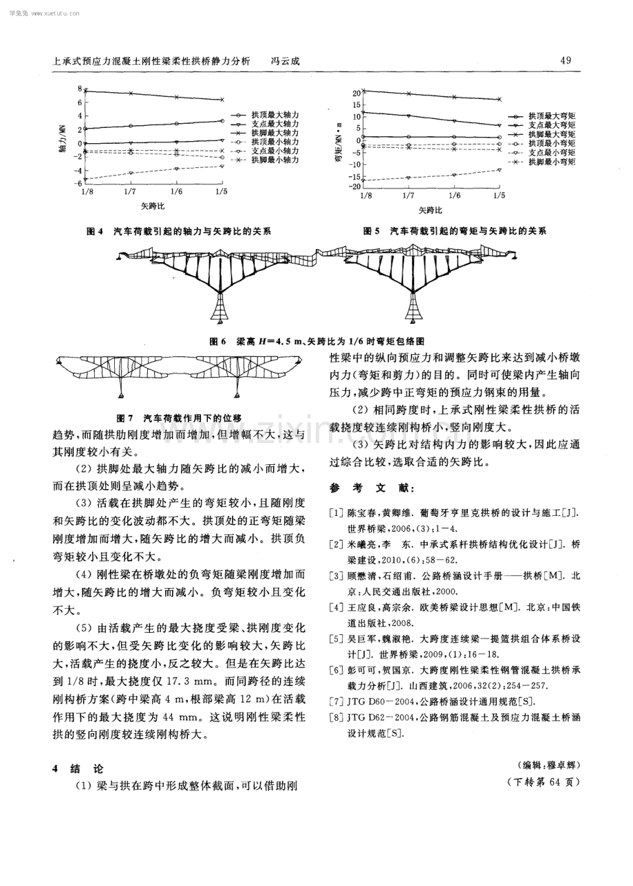 上承式预应力混凝土刚性梁柔性拱桥静力分析.pdf_第3页