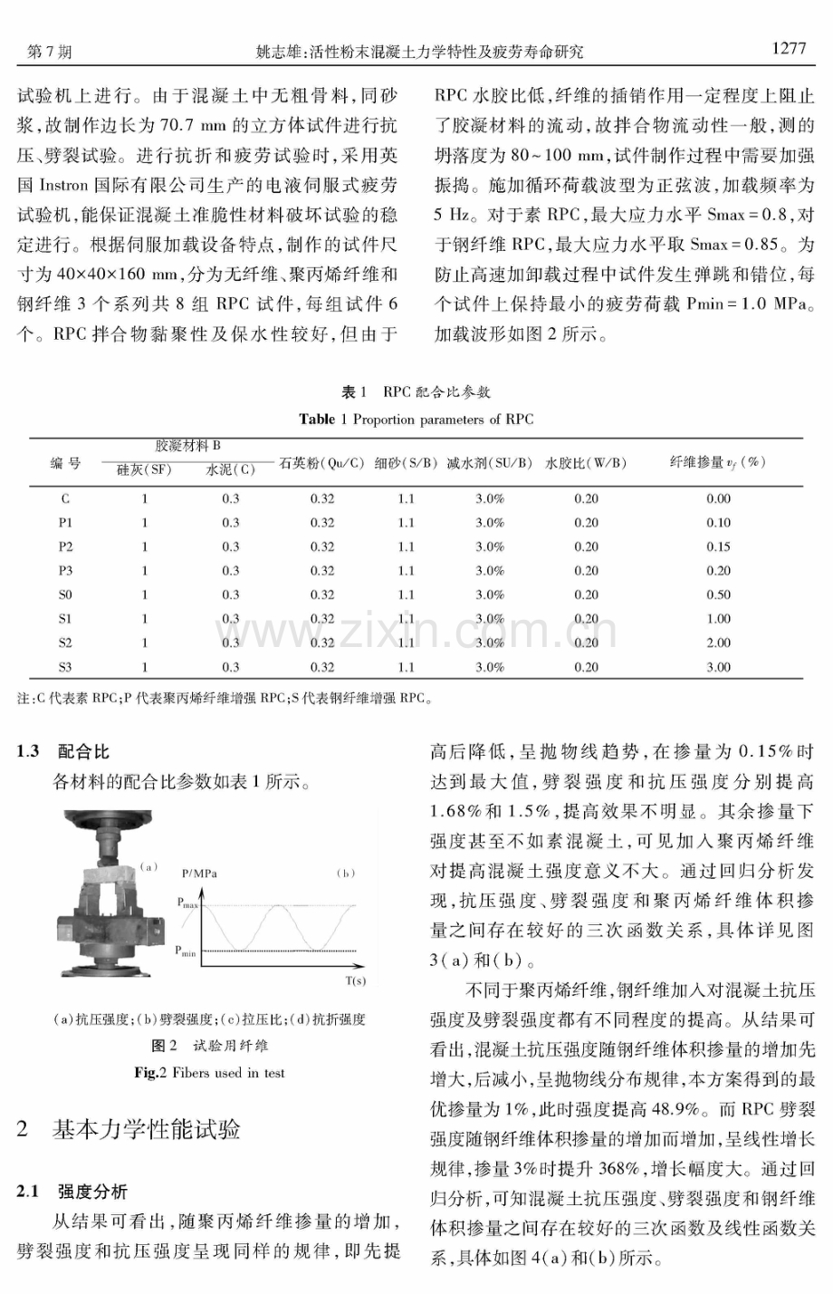 活性粉末混凝土力学特性及疲劳寿命研究.pdf_第3页