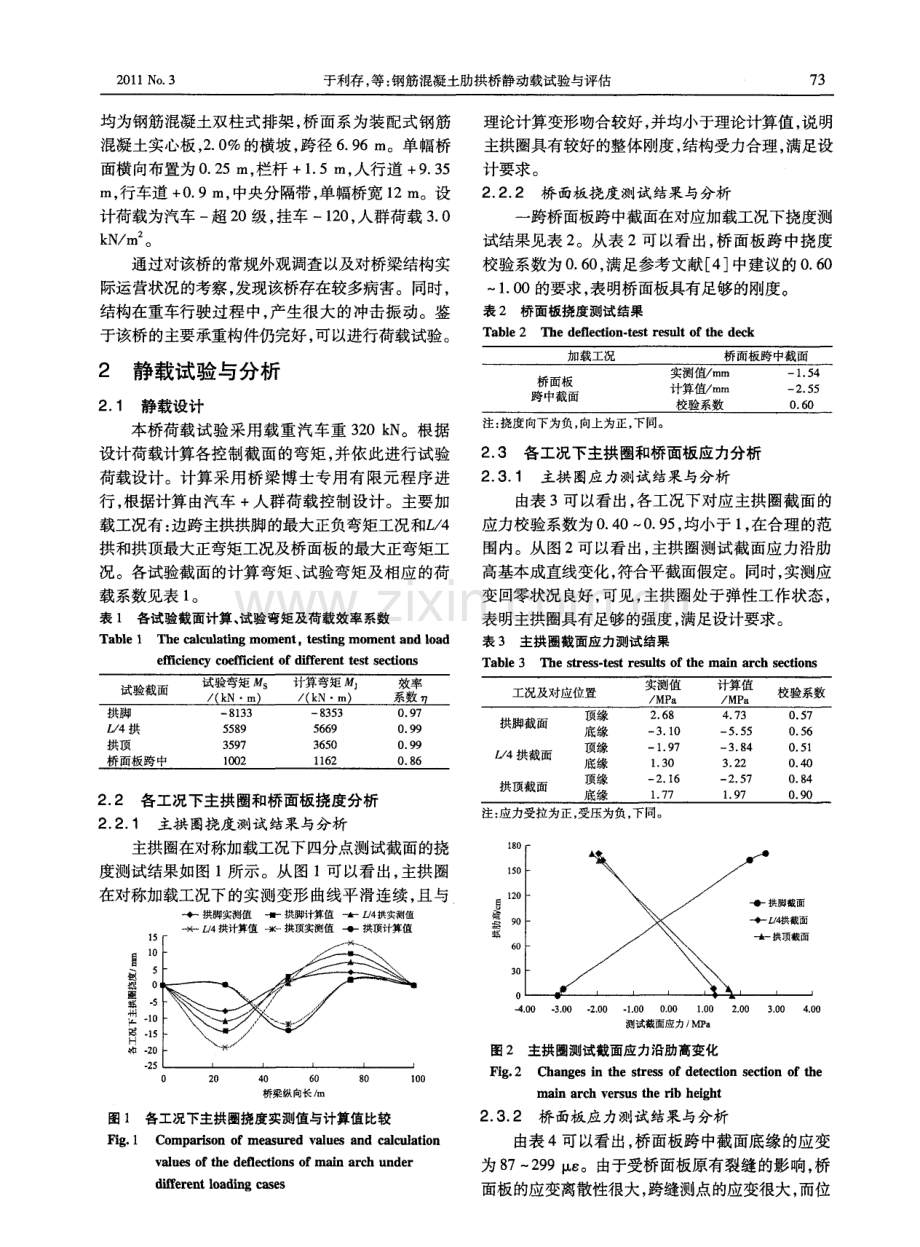 钢筋混凝土肋拱桥静动载试验与评估.pdf_第2页