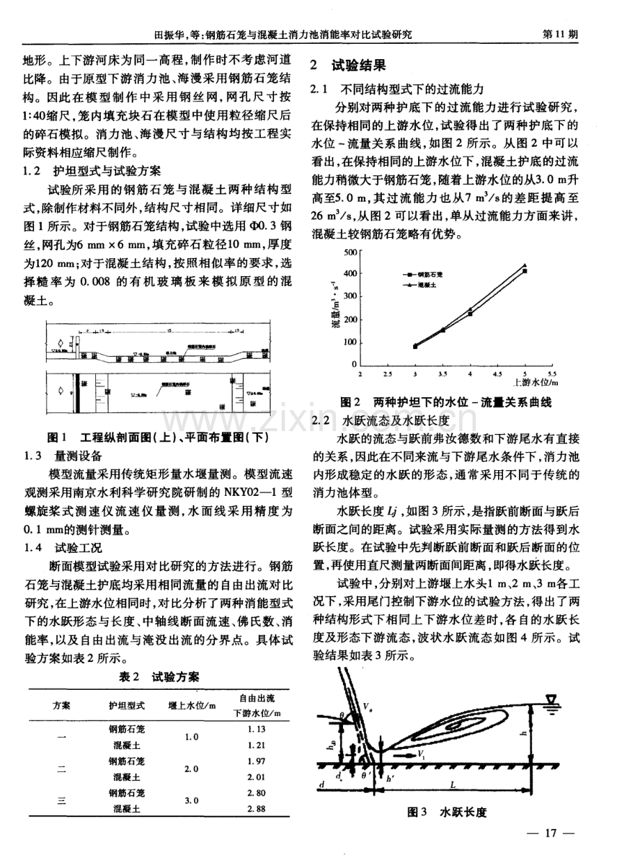 钢筋石笼与混凝土消力池消能率对比试验研究.pdf_第2页