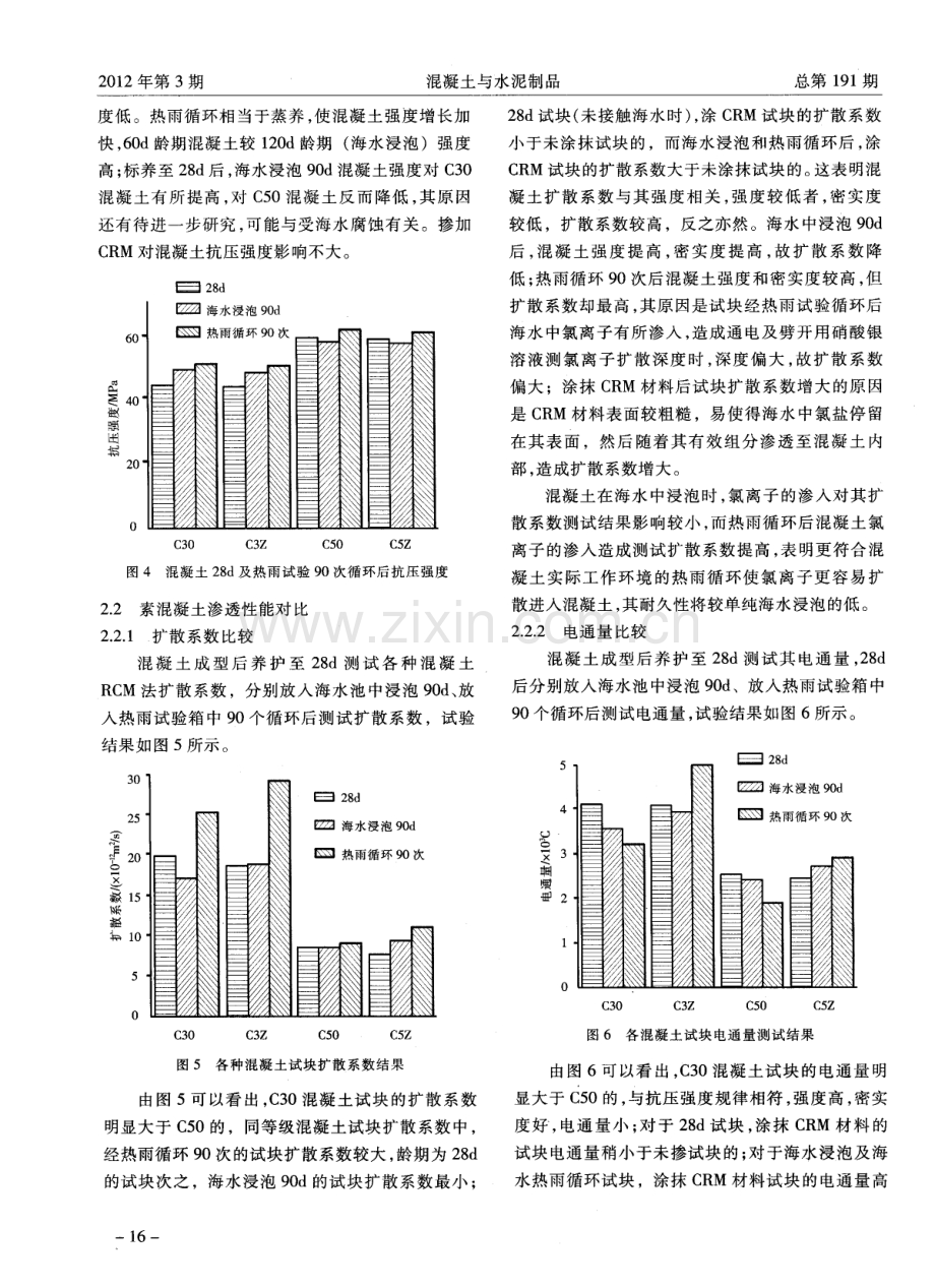 渗透结晶材料对混凝土耐久性的影响研究.pdf_第3页