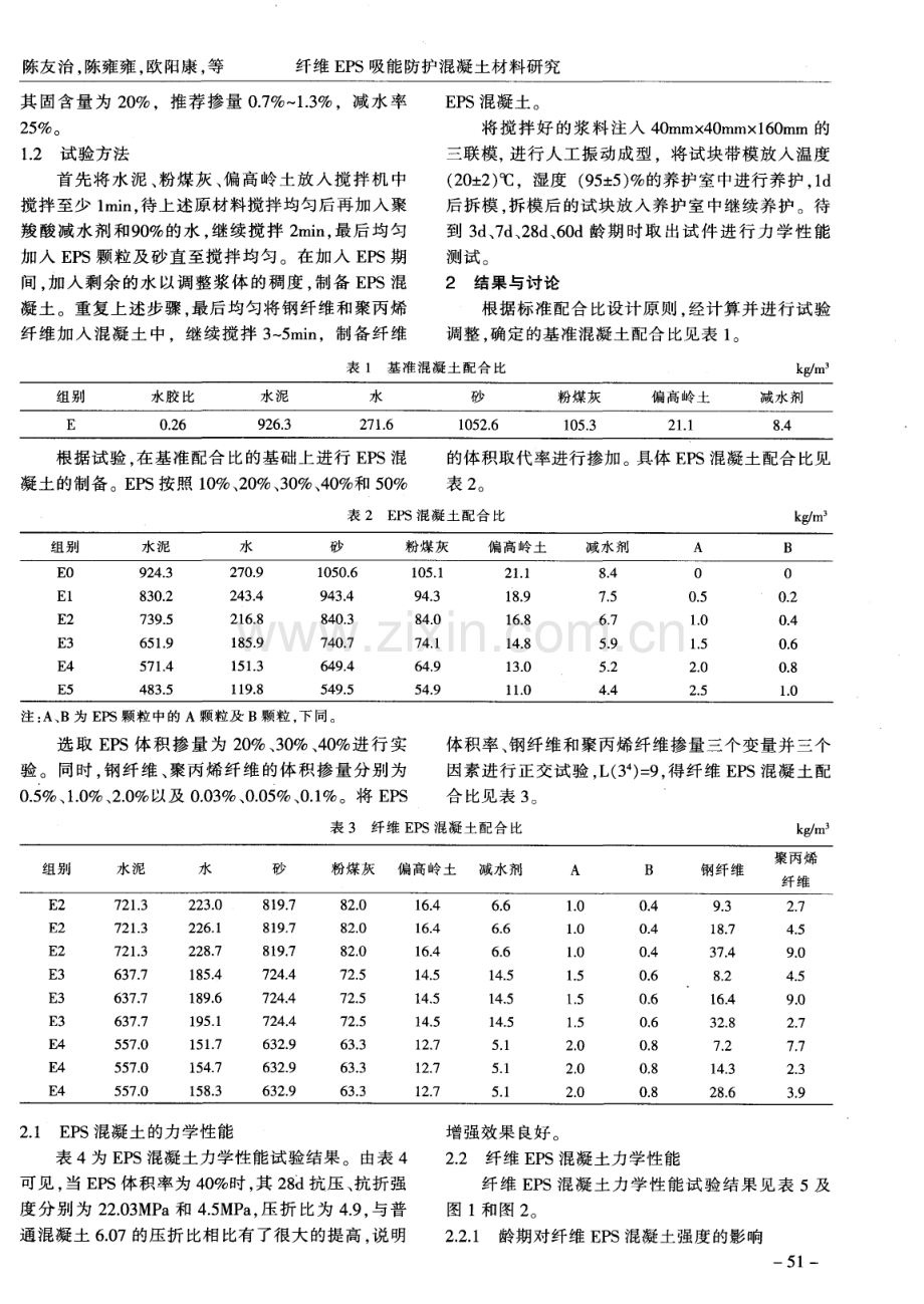 纤维EPS吸能防护混凝土材料研究.pdf_第2页