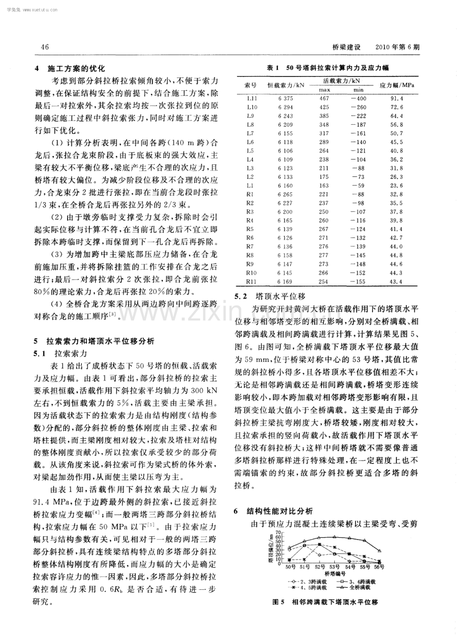 七塔预应力混凝土部分斜拉桥结构性能研究.pdf_第3页