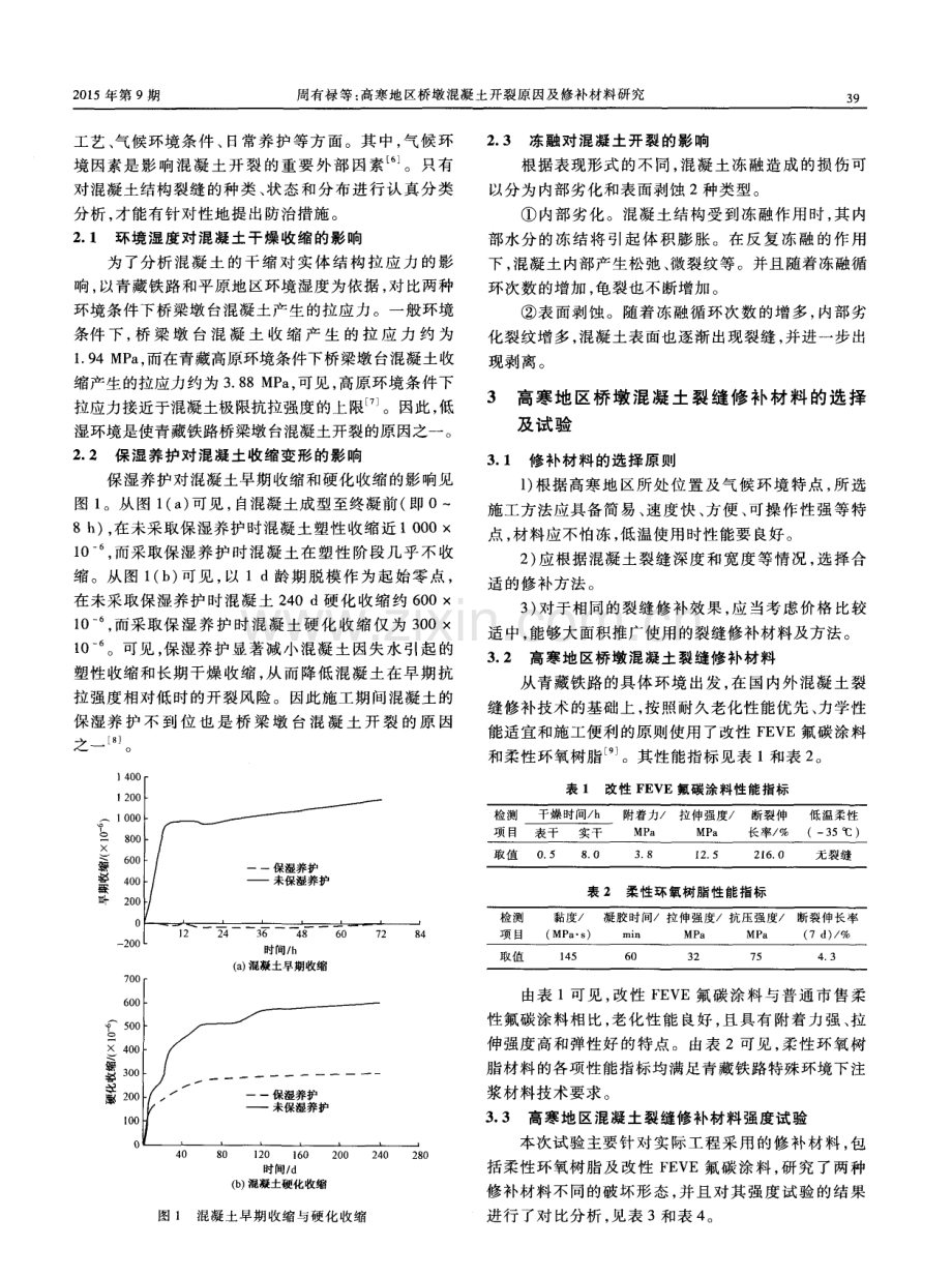 高寒地区桥墩混凝土开裂原因及修补材料研究.pdf_第2页