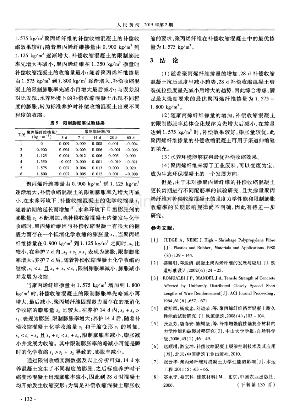 聚丙烯纤维对补偿收缩混凝土力学性能的影响.pdf_第3页