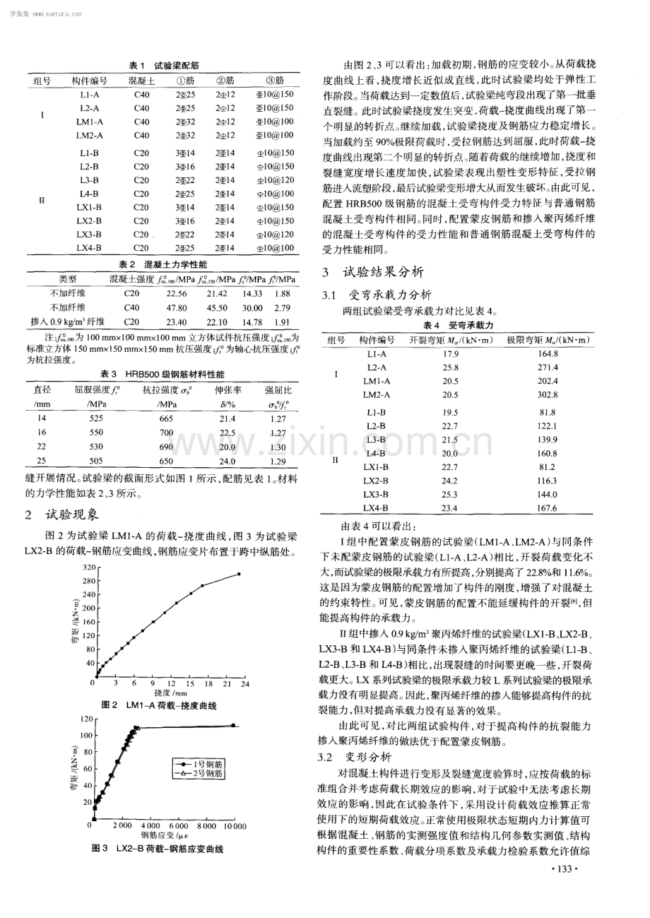 高强钢筋混凝土梁裂缝控制试验研究.pdf_第2页