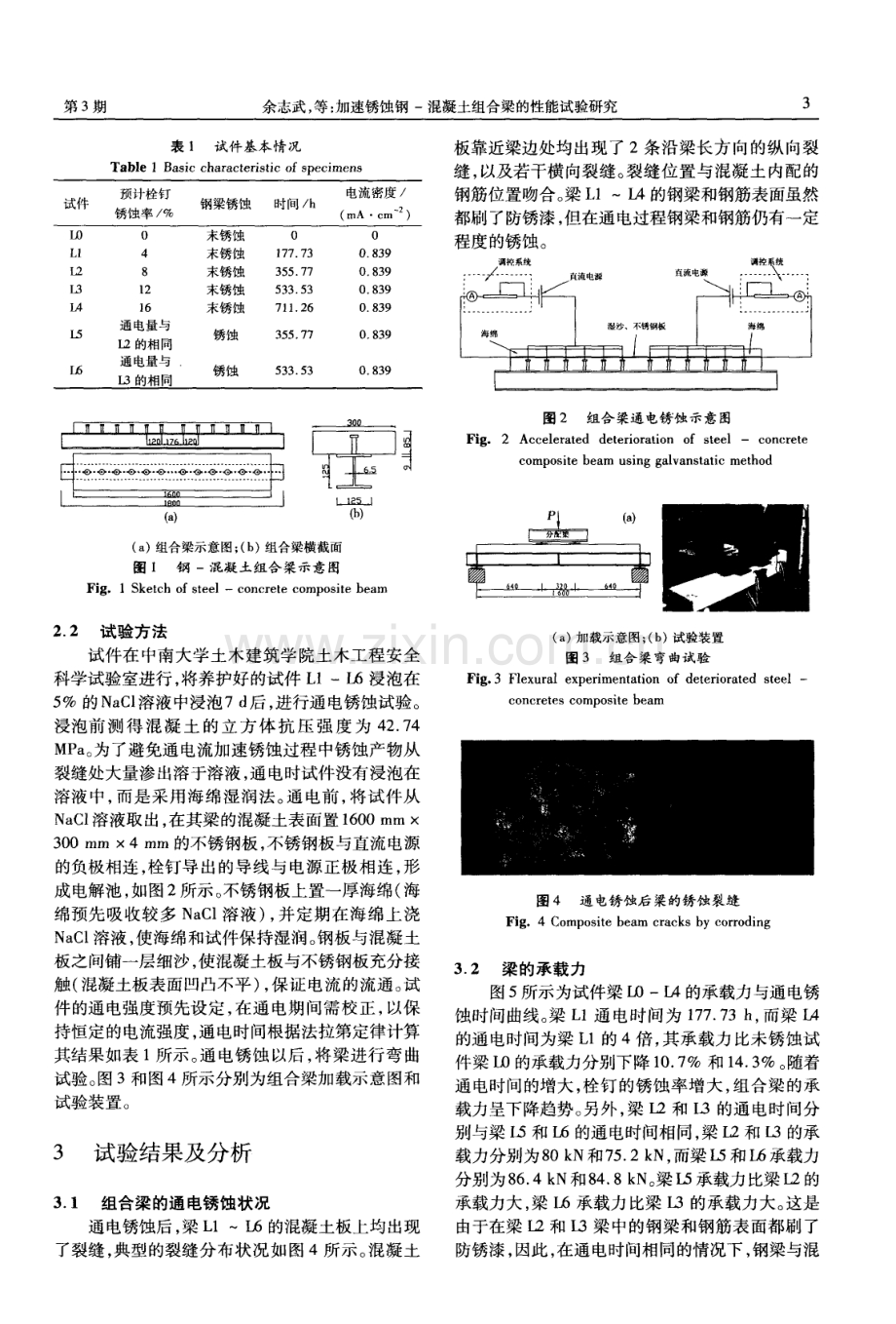 加速锈蚀钢-混凝土组合梁的性能试验研究.pdf_第3页